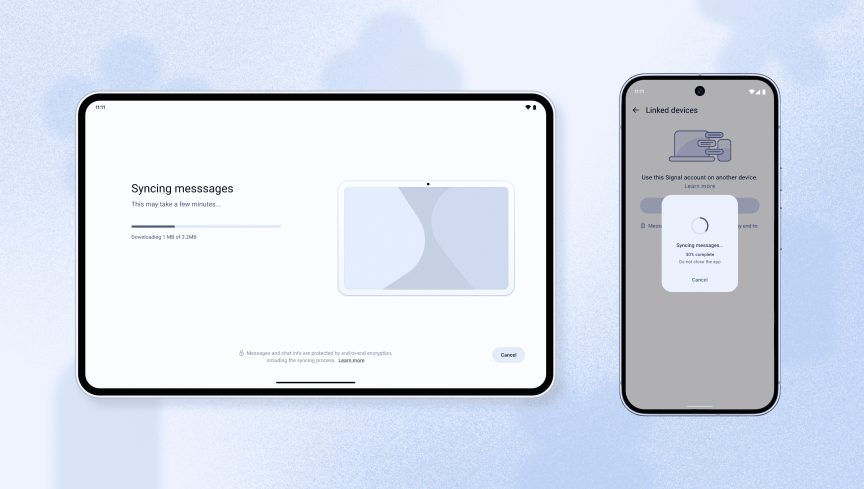 Signal разрешила привязывать второй смартфон к одному аккаунту — с историей переписки