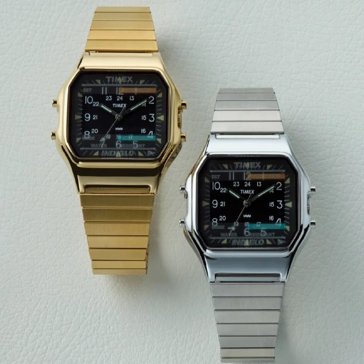 Timex и Beams выпустили лимитированную серию Square Camper — гибрид двух винтажных моделей