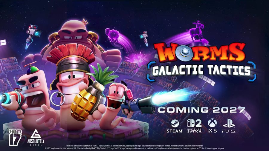 Worms: Galactic Tactics показана на Gamescom — тактический рогалик с разрушаемым окружением