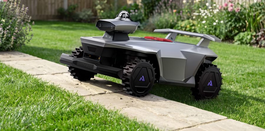Anthbot показала в Берлине газонокосилки R7 с выдвижной рукой для стрижки краёв