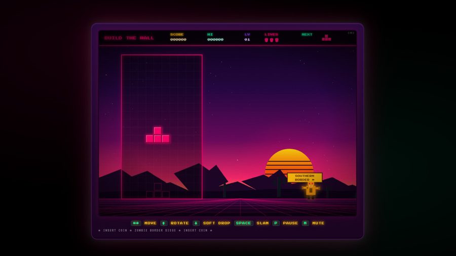 Белый дом выпустил клон тетриса про стену на границе — Tetris Company открестилась