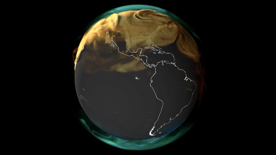 NASA показала на видео, как Земля задыхается от углекислого газа NASA показала на видео, как Земля задыхается от углекислого газа