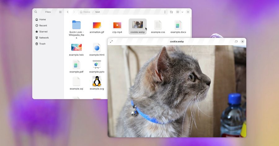 Просмотр файлов в GNOME нажатием пробела переписали под GTK4: что нового