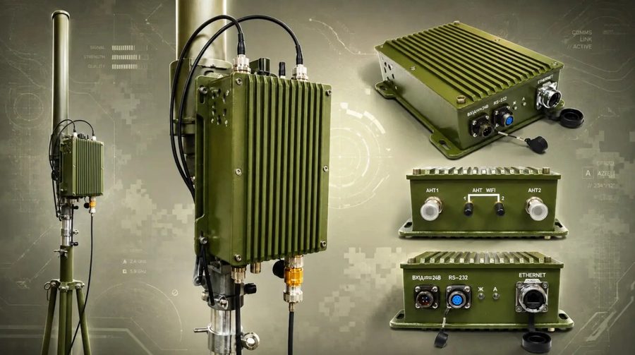 Украинская Р-2200 держит связь без LTE и спутников: дальность 10 км, мощность 20 Вт