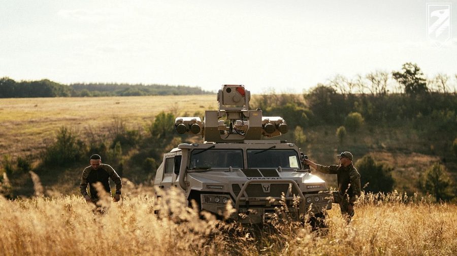 Украинские военные показали британский ЗРК RapidRanger на базе внедорожника Украинские военные показали британский ЗРК RapidRanger на базе внедорожника