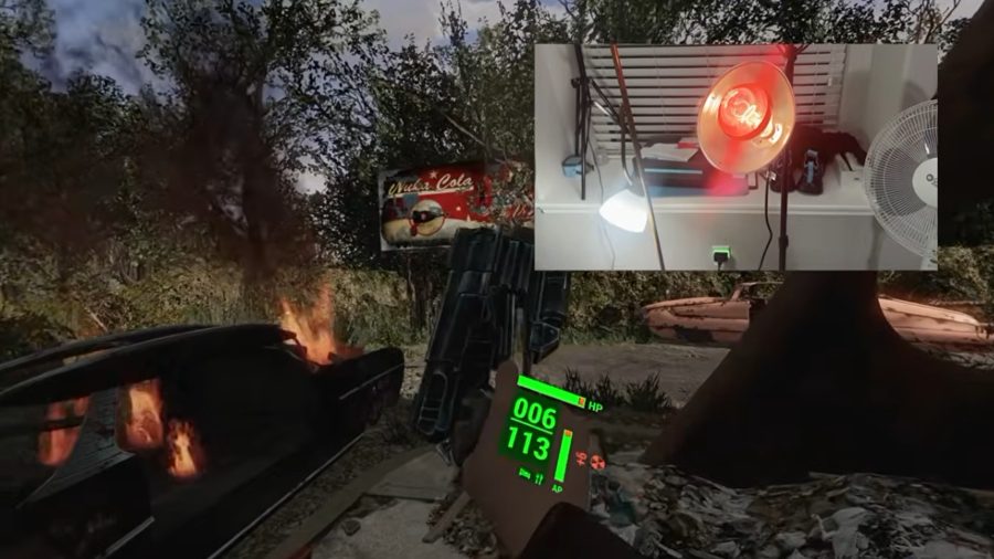 В Fallout 4 VR появился мод, передающий жар от взрывов и ветер через умные розетки
