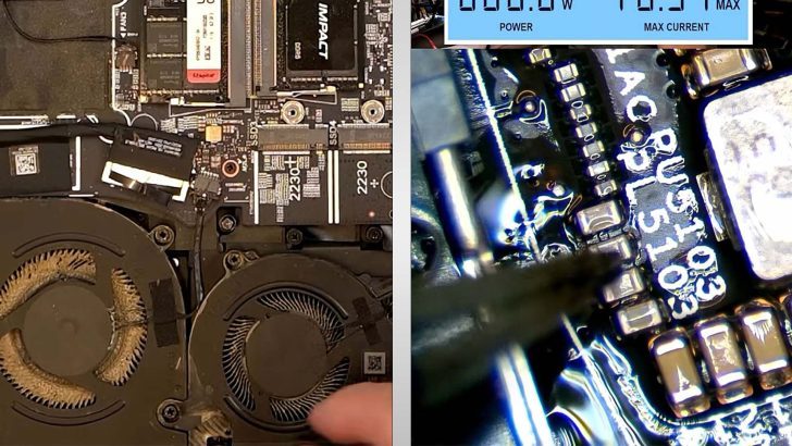 Забитые пылью вентиляторы в игровом ноутбуке сожгли цепь питания DDR5 — что случилось